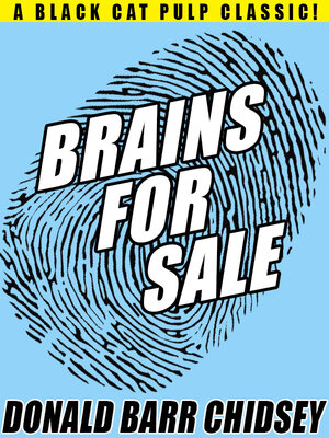cover image of Brains for Sale